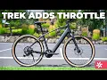 Trek s First Throttle-Equipped E-Bike Trek FX 1 Review