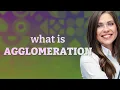 Agglomeration meaning of Agglomeration