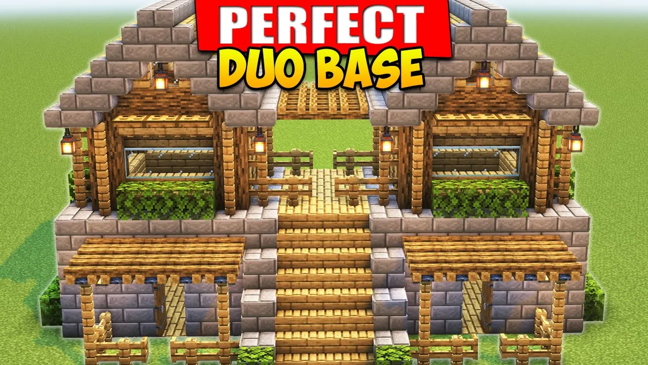 Minecraft: Duo Survival House Tutorial ⚒️