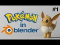 How to Import and Render 3D Pokemon Models in Blender 2 8 and Beyond