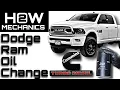 How to Change Oil on a Dodge Ram Cummins 6 7L