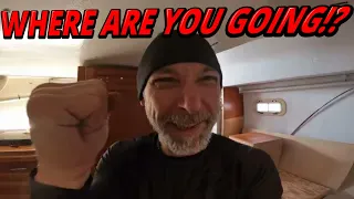 S1E30 . Refitting My Old Sailboat in Crazy Wind | Real DIY Boat Life, Storage Fixes & Splicing Wins