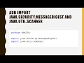 SHA256 java