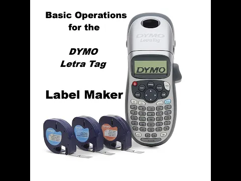 Download MP3 Dymo Letra Tag Instructions