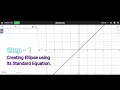 Graphing a Walking Ellipse Part-1 Rotating