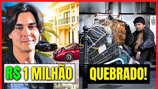 12 FAMOSOS QUE ESTÃO FALIDOS E ENDIVIDADOS ATÉ O PESCOÇO! 😱
