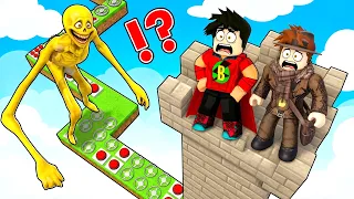 VERITY'ler Saldırdı Kurtulmak için PRO Kale Yaptık! - Roblox Survive Verity