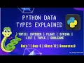 Day 5 Unit 1 Python Programming Class 12 Semester 3 Computer Science Computer Application