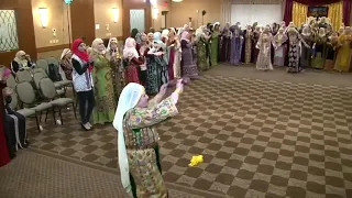 رقص الهوانم  لنساء فلسطين غناء محمد كبها دندنها