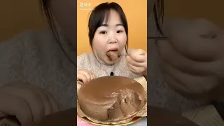 Chinese Mukbang Chocolate Cake Asmr Cake Chocolate Food Chineese Chineseasmr 