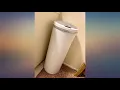 iTouchless 13 Gallon Touchless Sensor Trash Can with Odor Filter System Round review