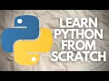 Open Lesson Learn Python From Scratch And Reacting To My Own ASMR