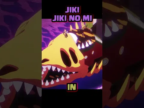 JIKI JIKI NO MI - DEVIL FRUIT IN 1 MINUTE #onepiece #luffy #anime