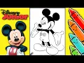 Color With Mickey Fun Mickey Mouse Coloring Pages For Kids