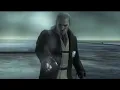 Liquid Ocelot laughing and running away meme