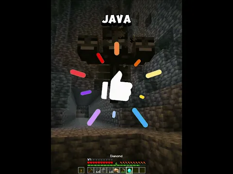 JAVA vs BEDROCK WITHER...