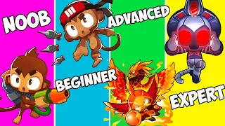 Noob Beginner Advanced Expert - BTD6 Strategies