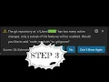 The Git repository has too many active changes only a subset of git features will be enabled