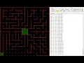 Flood Fill algorithm through large maze