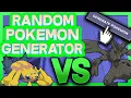 We Use a RANDOM Pokemon Generator Then We FIGHT
