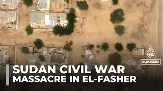 Drone Footage Reveals Sudan S El Fasher In Ruins As RSF Attacks Force Mass Displacement 