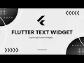 05 Master Flutter Text Widgets in Minutes Complete Beginner s Guide