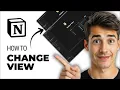 How To Change Database View Options In Notion Easiest Way 2026 Guide