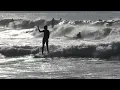 Surfing this morning at Long Beach NY