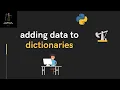 Lecture 45 - Add data to dictionaries for Oil and Gas