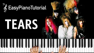 Download Tears (X Japan) - Piano Tutorial + Free Sheet Music MP3