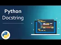 5 2 Docstrings - Python