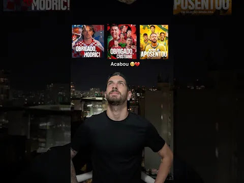 LENDAS DO FUTEBOL ESTÃO SE APOSENTANDO 🥹💔⚽️