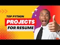 Top Python Project For Final Year Resume Python Hub