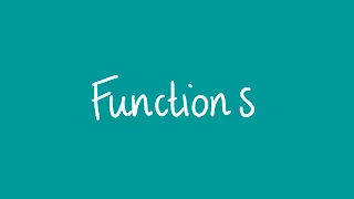 Functions Unit 1 and 2 VCE Maths Methods