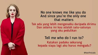 Adele - All I Ask | Lirik Terjemahan