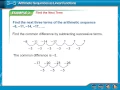 3 5 Alg I Arithmetic Sequences as Linear Functions no sol ppt