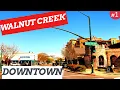 Walnut Creek California Driving Touring s Dash Cam USA 4K