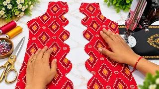 Beautiful Baby Top Making at Home | New Designer Pattern | Latest Baby Top Design | Easy Sewing