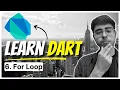 6 For Loop in Dart Real Example in Flutter Dart Fundamentals Course