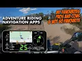 iPhone apps to use for Adventure Riding and offroad motorcycling