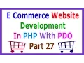 E Commerce Website Development In PHP With PDO Part 27 Display Related Products List
