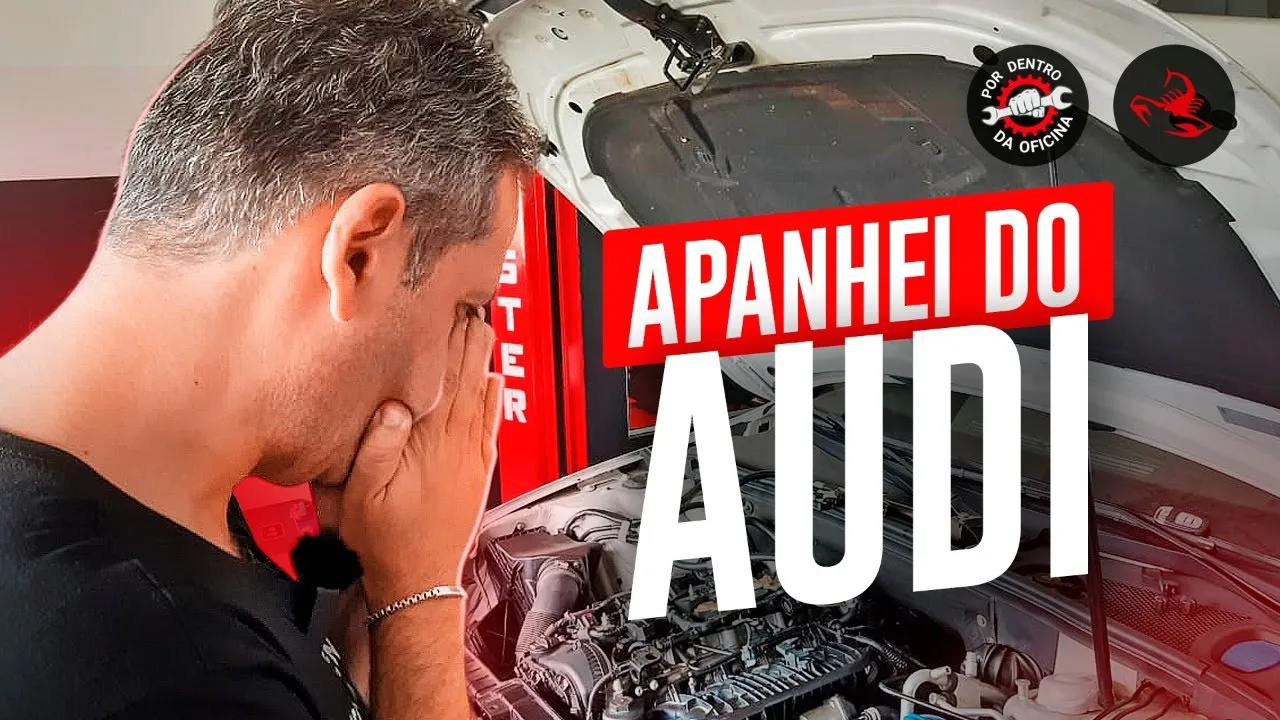 Apanhei feio do Audi! Quase pedi pra sair.
