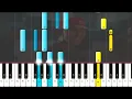 Uri, Matias Valdez, Lira - Dame Un Beso   -  PIANO TUTORIAL