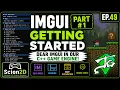 Build a C Game Engine Scion2D Ep 49 - Getting Started with Dear ImGui in C