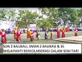 SDN 2 BAUBAU, SMAN 2 BAUBAU \u0026 SANGGAR SENI WISJAYANTI BERKOLABORASI DALAM TARI NUSANTAR, MAJU PEMUDA