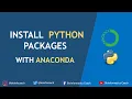 How I Install python packages on ANY Linux Machine with anaconda