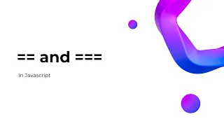 vs in JavaScript Double vs Triple Equals Explained