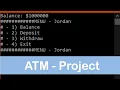 How to build an ATM application using C FOR BEGINNERS 2022