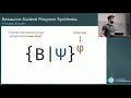 Resource-Guided Program Synthesis