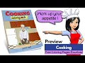 Cooking food chef preparing meal restaurant coloring book REVIEW FREE download pages sheets 2019